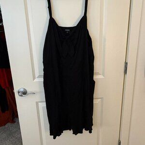 Fun and flirty tank top jumpsuit with bow